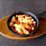 トッポギのチーズ焼き