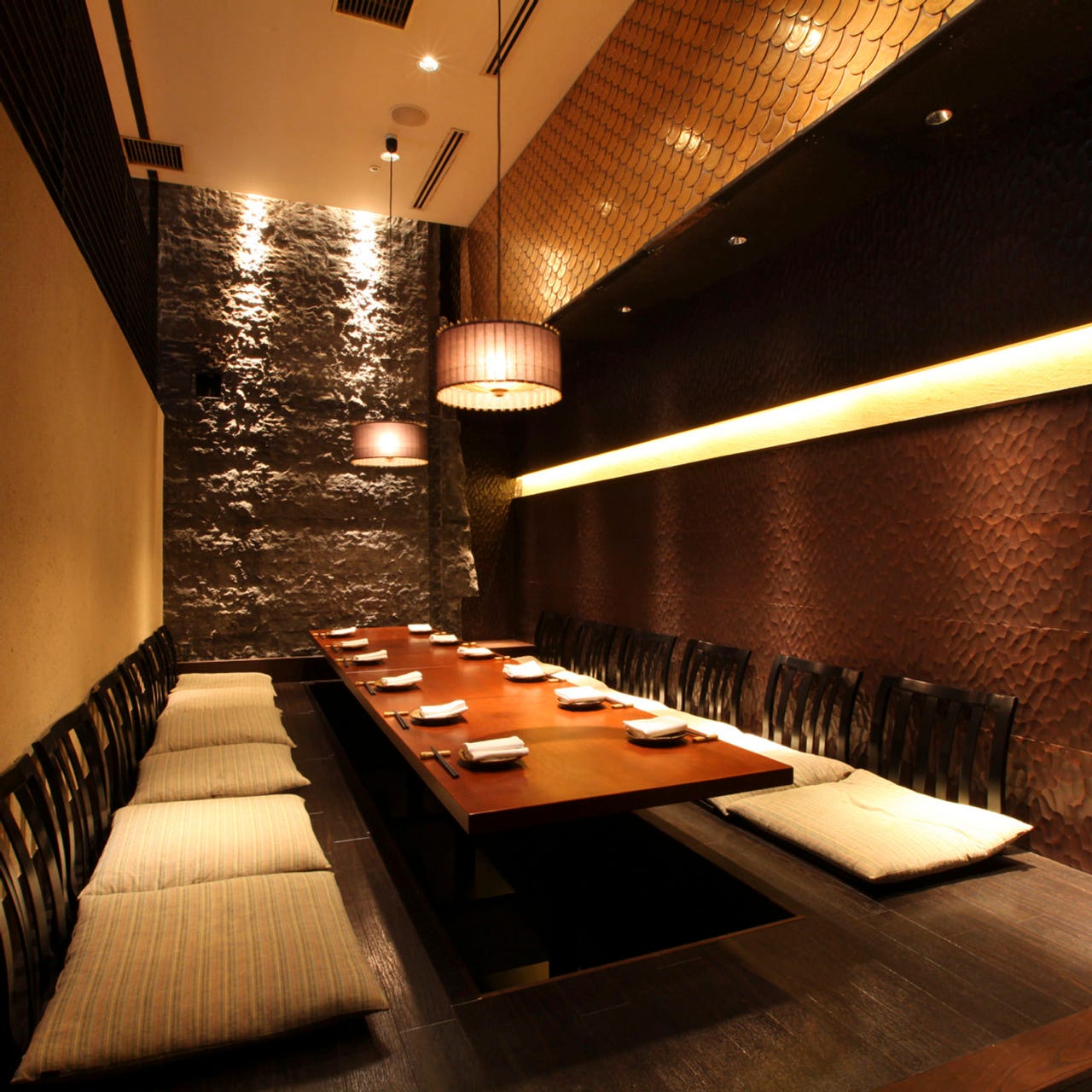 美食米門 品川店の掘りごたつ席