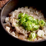  菊池米の『鶏釜飯』