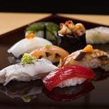 琉球前寿司8貫