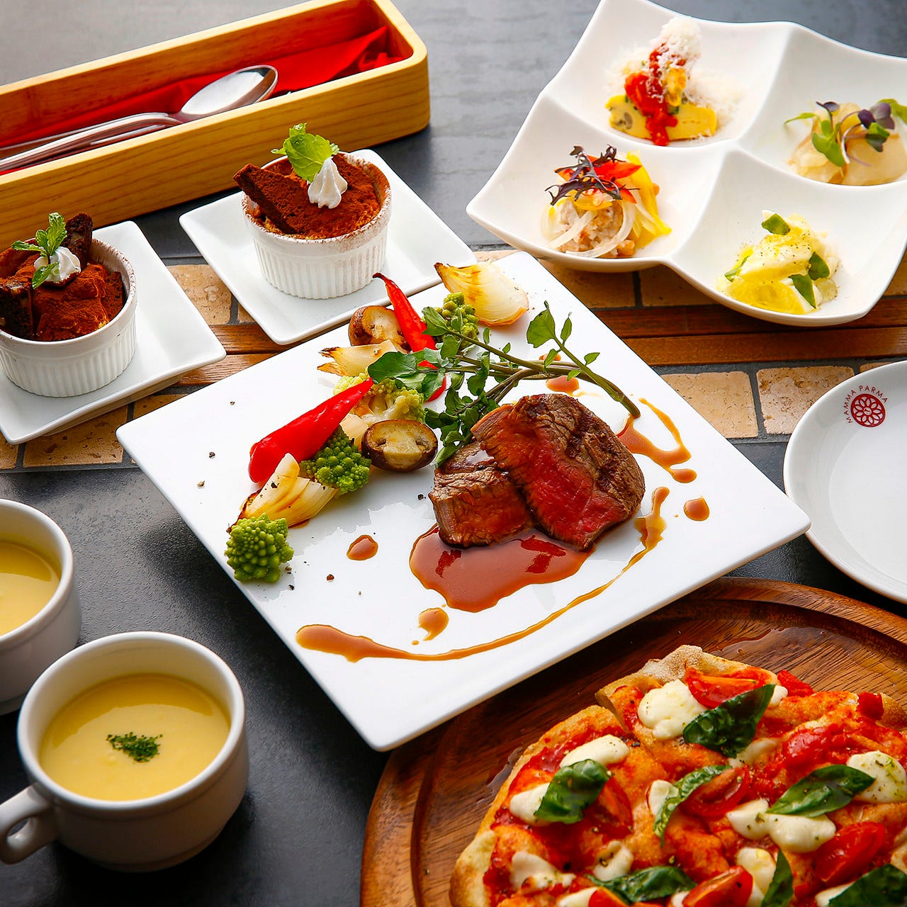Mamma Parma マンマパルマ グランフロント大阪店のコース メニュー Goo地図