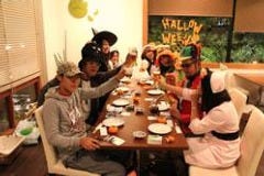 15名集まれば貸切OK。仮装パーティだって出来ます♪