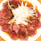 牛肉のタタキ〜ポリネシアンソース〜