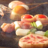 “大阪名物くわ焼”
素材の旨味を感じるシンプルな調理方法