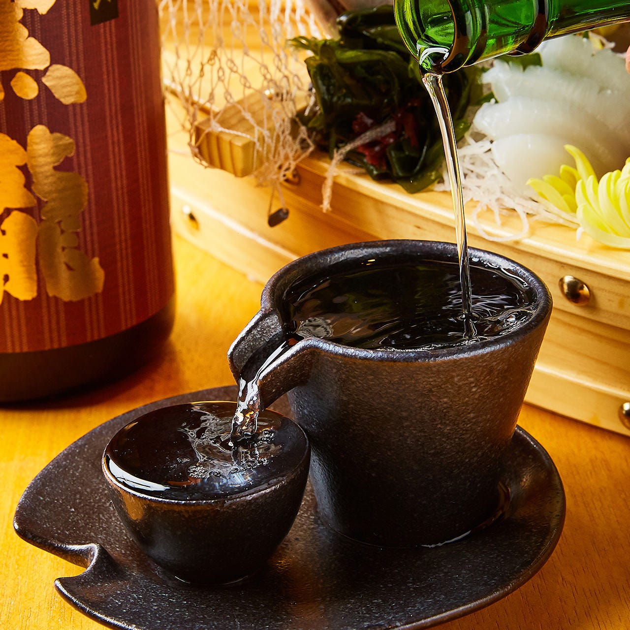 旨い一杯！旬の日本酒に出会えます