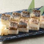〆鯖の棒寿司