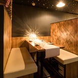 和洋織り成すお席を優しい光が包み込みます♪