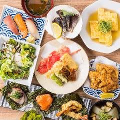 大衆海鮮 レトロ寿司酒場 えびすちゃん 梅田 お初天神店 メニュー