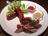◇ソーセージ盛り合わせ-frankfurter&mixed sausage-