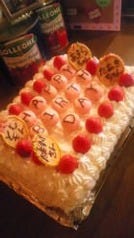 誕生日ケーキ前日までのご予約で！