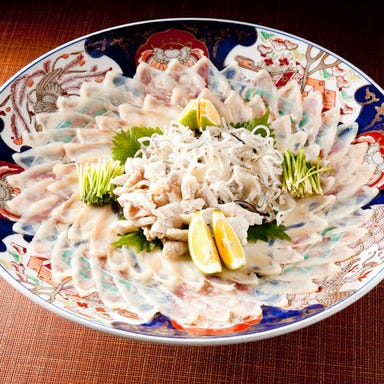 いけす漁場_旬の味覚をふんだんに!ふく刺や湯引き、ちり鍋を堪能!◇【ふぐ会席】全8品/10,000円(税込)