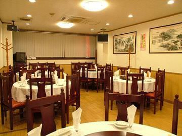 龍盛菜館 渋谷店の店内