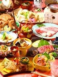 熊本の郷土料理と食材を心ゆくまでお楽しみ頂けます。