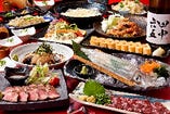 九州味めぐり　逸品コース　全10品名物イカ活き造りと九州の特選素材を使った逸品料理を味わえるコース