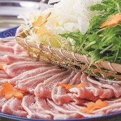 ブランド豚『糸島豚』をだししゃぶで提供！〆に五島うどんをぜひ