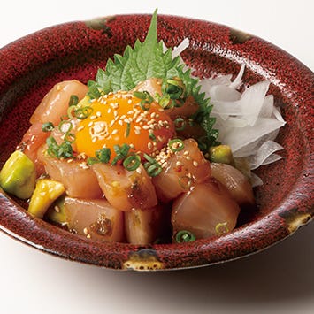 海人酒房 舞浜_まぐろユッケ