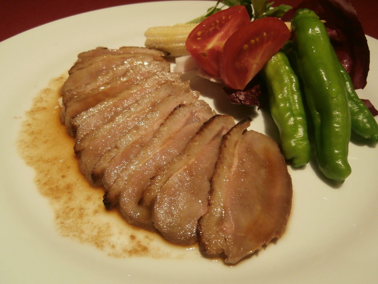 べるまっしゅの5,000円コースの料理例