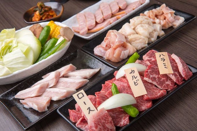 極旨 新鮮焼肉酒屋 炎炎 和歌山市 焼肉 ホルモン 鉄板焼き ぐるなび