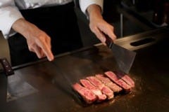 【鉄板焼ランチ】支倉　hasekura 〜オマール海老とお肉食べ比べのコース〜