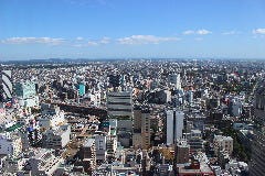 天空に浮かぶような感覚の個室