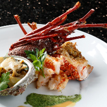 【鉄板焼ディナー】伊勢海老・鮑・フォアグラ・仙台牛のプレミアムコース　清水～KIYOMIZU～　