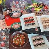 【GW限定デザートビュッフェ&times;寿司食べ放題&times;選べる主菜】人気のランチ～琴～