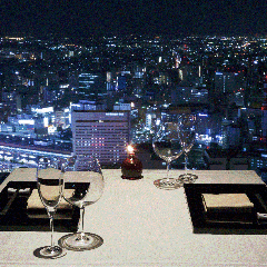 【窓側確約！！夜景&times;和食ディナー】会席記念日特別プラン 　比叡～HIEI~