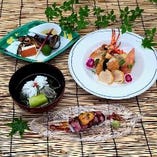【個室確約！！】個室プラン 仙台牛 や伊勢海老 京の夏の風物詩 鱧 若鮎 を織り込んだ贅沢会席 都