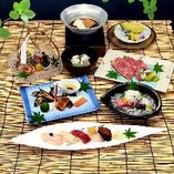 【夜景・和食ディナー】京の夏の風物詩　鱧　若鮎や黒毛和牛すき焼き風小鍋が愉しめる会席　比叡　　