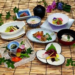 【夜景・和食ディナー】夏の食材を織り込んだ彩り会席】　堀川　
