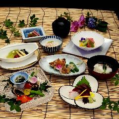 【和食ランチ】ランチでディナーコース　堀川〜立夏の食材を織り込んだ水無月会席〜