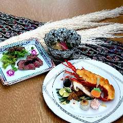 【和食ディナー】会席記念日プラン  名物のすっぽん鍋 伊勢海老 鮑 仙台牛を織り込んだ贅沢会席】　都