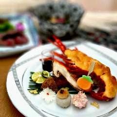 【個室確約！！】秋の味覚松茸や名物のすっぽん鍋 伊勢海老 鮑 仙台牛を織り込んだ贅沢会席】　都