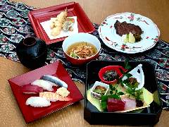 ☆2026新春【寿司・デザートビュッフェ食べ放題×選べる主菜】人気のランチ　～琴～