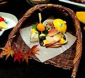 【夜景・和食ディナー】秋の食材を織り込んだ彩り会席　堀川　