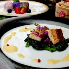 Web限定【鉄板焼ランチ】蔵王 〜国産牛と魚介（おすすめの鮮魚など）のランチ〜