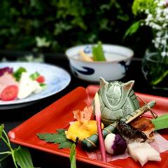 【個室確約！！】長寿祝プラン お祝いメッセージプレート付き　旬の食材を織り込んだ彩り会席 堀川