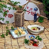【個室確約！！】長寿祝プラン お祝いメッセージプレート付き　旬の食材を織り込んだ彩り会席 堀川
