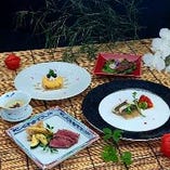 Web限定【鉄板焼ランチ】蔵王 〜国産牛と魚介（おすすめの鮮魚など）のランチ〜