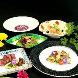 【Web限定特典 】蔵王(ざおう／仙台牛モモ肉のおまかせランチ)お食事グレードアップ　食後のお飲み物付き