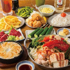 豪華 明太もつ鍋コース♪ 2時間飲み放題付き！4500円(税込)