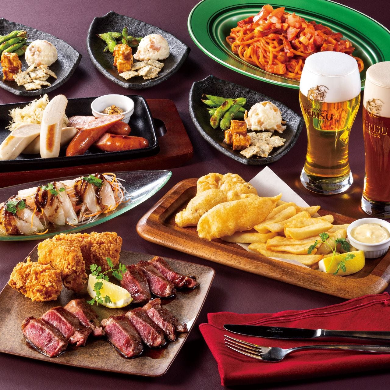 YEBISU BAR キュービックプラザ新横浜店_＜忘年会予約に！＞各種パーティ・ご宴会のご予約承り中！