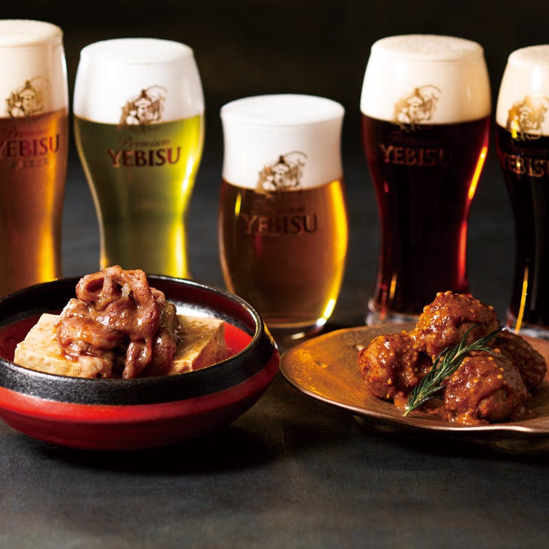 YEBISU BAR キュービックプラザ新横浜店_ヱビスと逸品料理のマリアージュをお楽しみ下さい♪