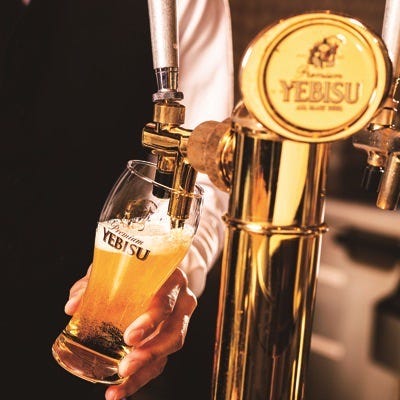 専門店ならではの絶品YEBISUをご堪能ください。 YEBISU BAR キュービックプラザ新横浜店_専門店ならではの絶品YEBISUをご堪能ください。
