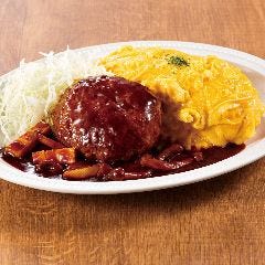 YEBISU BAR キュービックプラザ新横浜店_オムライス＆煮込みハンバーグ