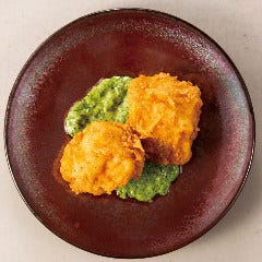 YEBISU BAR キュービックプラザ新横浜店_『洋』の唐揚げ　大葉ジェノバマヨネーズ　2個