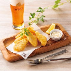YEBISU BAR キュービックプラザ新横浜店_高知県産 黒潮真鯛のフィッシュ＆チップス