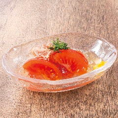 YEBISU BAR キュービックプラザ新横浜店_トマトのお浸し 出汁ジュレ
