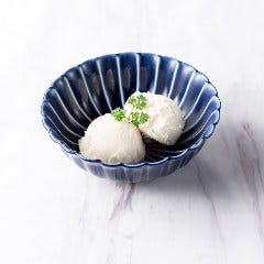 YEBISU BAR キュービックプラザ新横浜店_和三盆のアイスクリーム