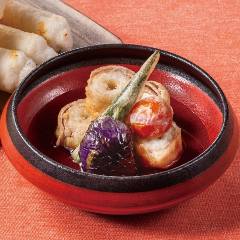 YEBISU BAR キュービックプラザ新横浜店_肉巻きりたんぽの揚げ出し